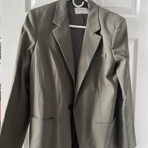 Babaton Jackets & Blazers - Babaton hunter green Blazer